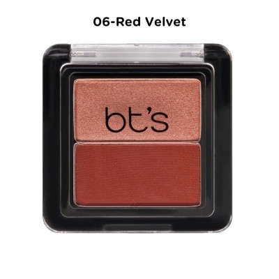 BT'S Hipster Duo Eye Shadow 06 Red Velvet