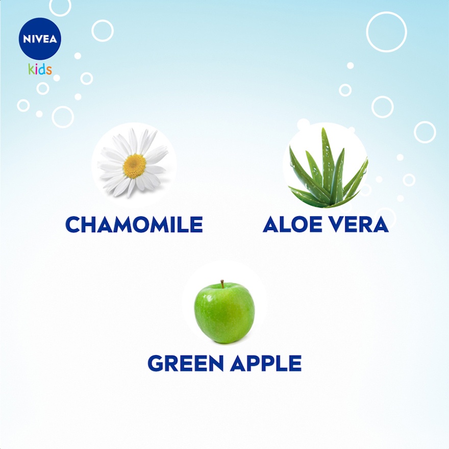 Kids 3 in 1 Shower & Shampoo Magic Apple 500ml