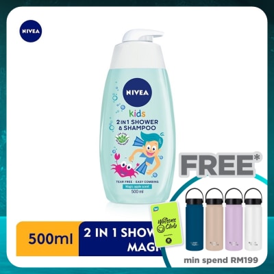 NIVEA BABY Kids 2 in 1 Shower & Shampoo Magic Apple 500ml