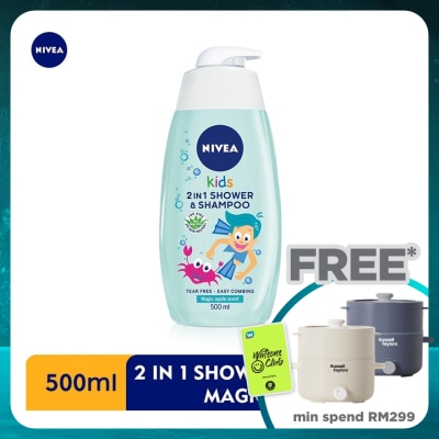 NIVEA BABY Kids 2 in 1 Shower & Shampoo Magic Apple 500ml