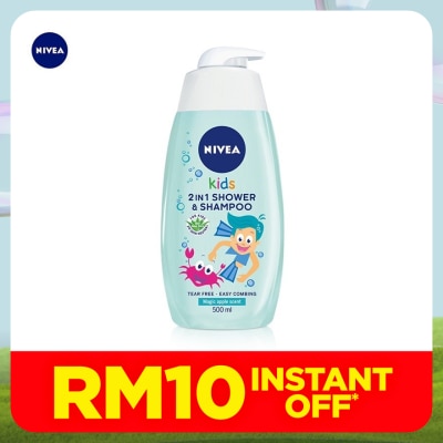 NIVEA BABY Kids 2 in 1 Shower & Shampoo Magic Apple 500ml