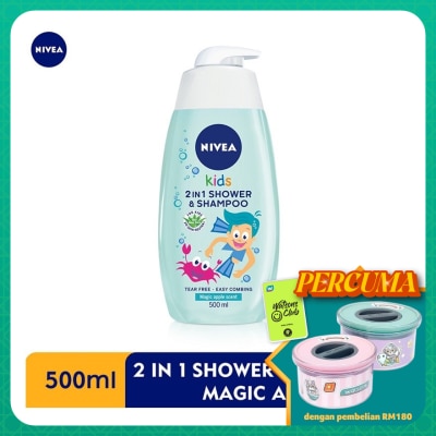 NIVEA BABY Kids 2 in 1 Shower & Shampoo Magic Apple 500ml