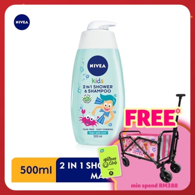 NIVEA BABY Kids 2 in 1 Shower & Shampoo Magic Apple 500ml