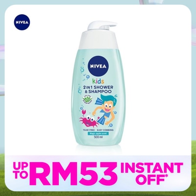 NIVEA BABY Kids 2 in 1 Shower & Shampoo Magic Apple 500ml