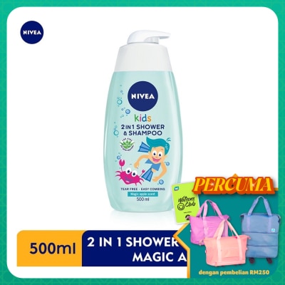 NIVEA BABY Kids 2 in 1 Shower & Shampoo Magic Apple 500ml