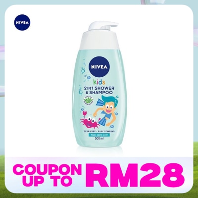 NIVEA BABY Kids 2 in 1 Shower & Shampoo Magic Apple 500ml