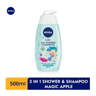 NIVEA BABY Kids 2 in 1 Shower & Shampoo Magic Apple 500ml