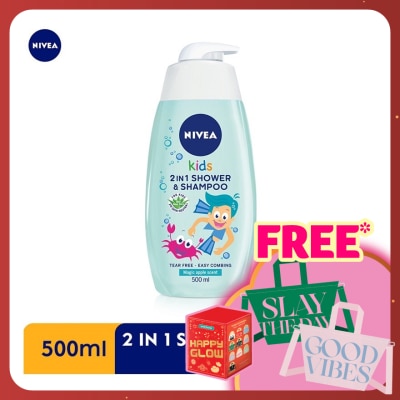 NIVEA BABY Kids 2 in 1 Shower & Shampoo Magic Apple 500ml