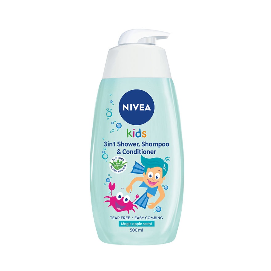 Kids 3 in 1 Shower & Shampoo Magic Apple 500ml