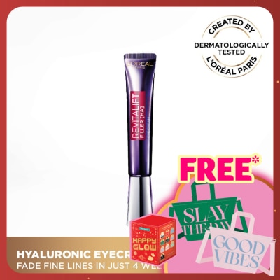 L'OREAL PARIS SKIN CARE Hyaluronic Acid Eye Cream For Face 30ml