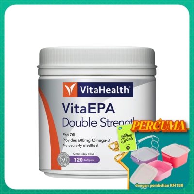 VITAHEALTH - Vita EPA Double Strength Fish Oil 120'S