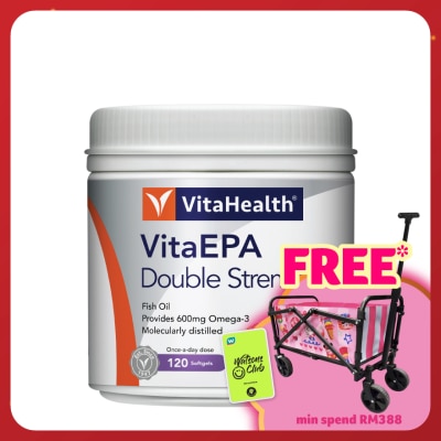 VITAHEALTH Vita EPA Double Strength Fish Oil 120'S