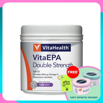 VITAHEALTH Vita EPA Double Strength Fish Oil 120'S