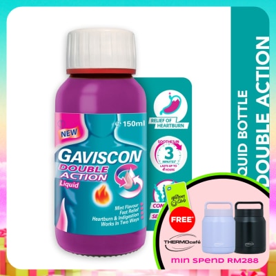 GAVISCON - Heartburn & Indigestion Relief Double Action Bottle 150ml