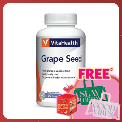 VITAHEALTH Grape Seed 100MG Softgels 90's
