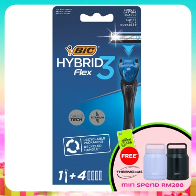BIC - Hybrid Flex 3 Blade System 4s