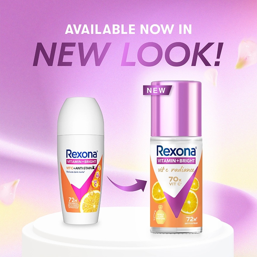 Vit C + Anti Stain Roll On Deo 2x45ml