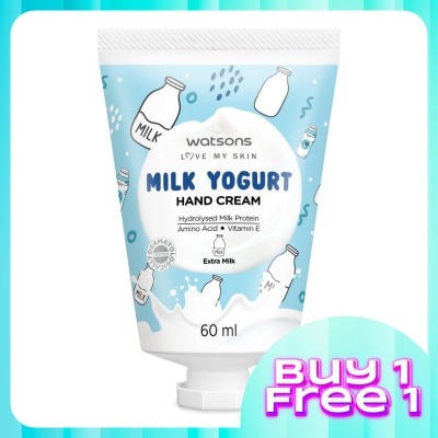 WATSONS Milk Yogurt Hand Cream Extra Milk Extract 60ml