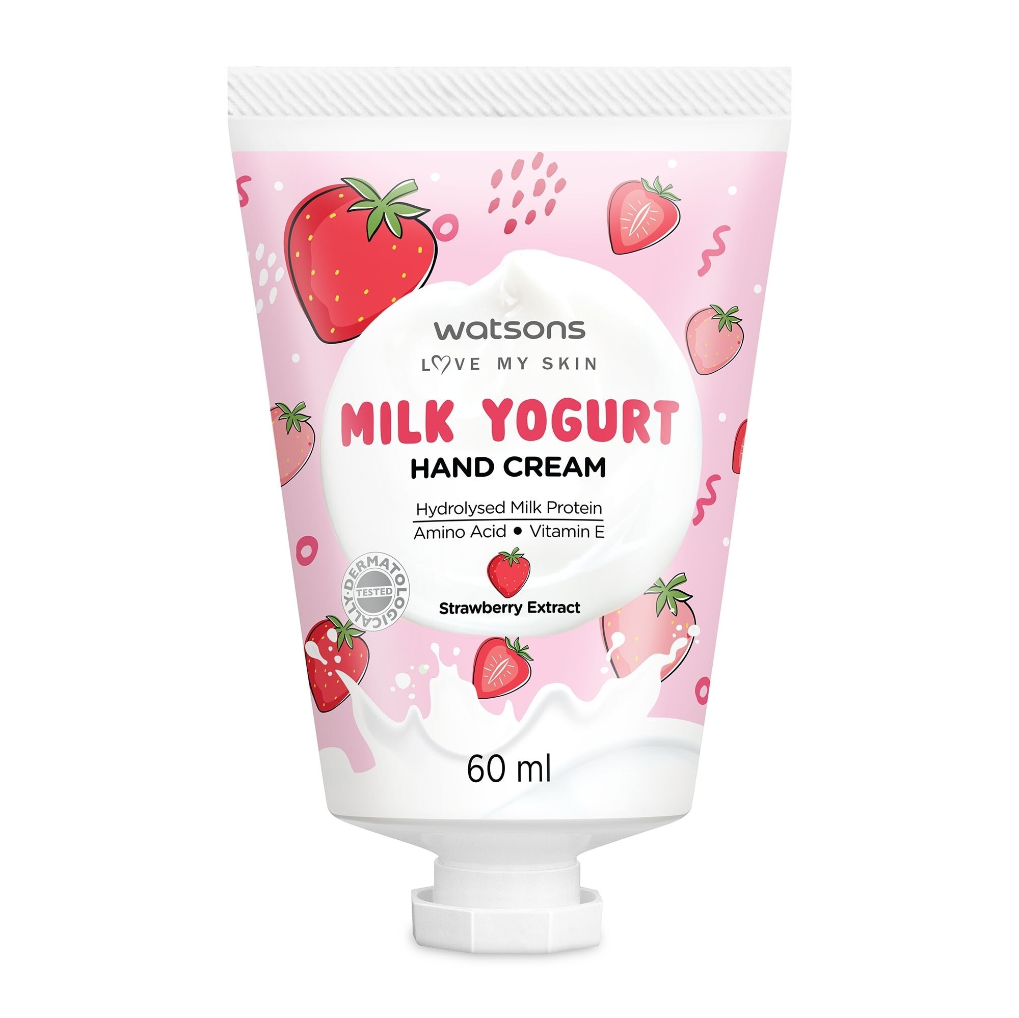 Milk Yogurt Hand Cream Strawberry Extract 60ml