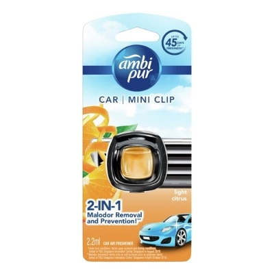 AMBI PUR Car Mini Clip Light Citrus 2.2 ml