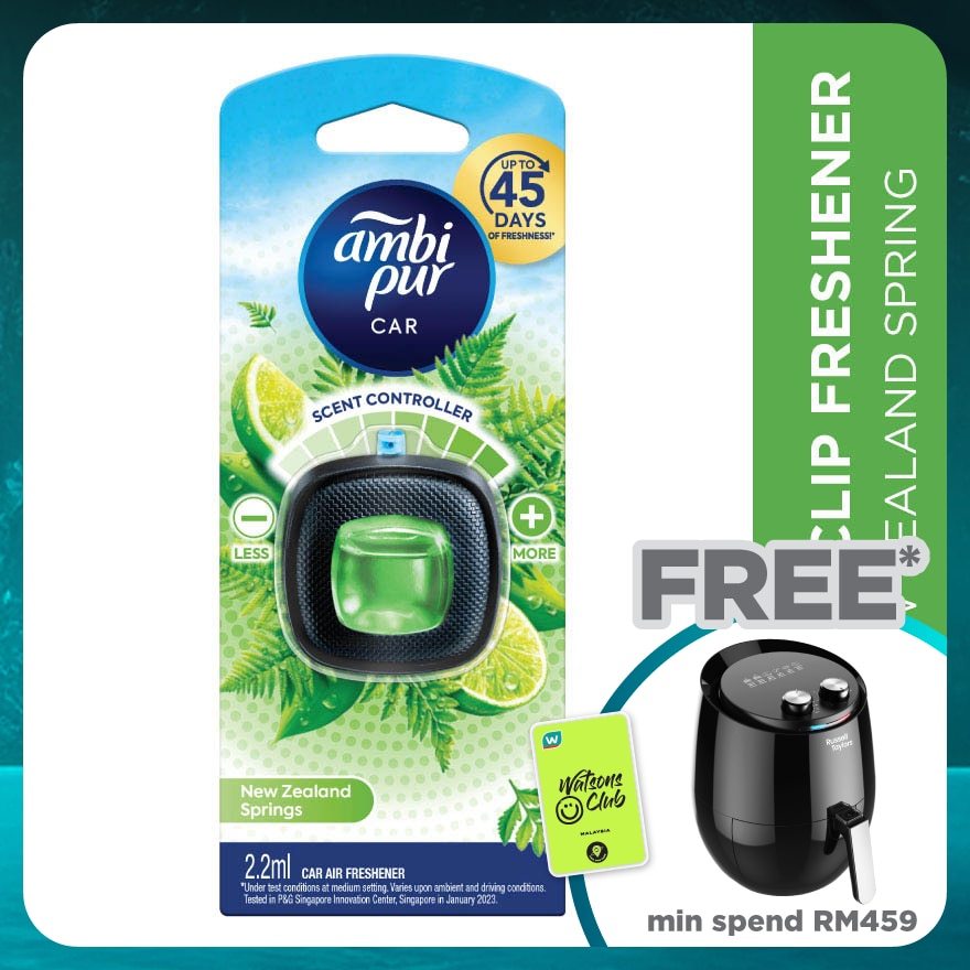 Car Mini Clip New Zealand Springs 2.2ml