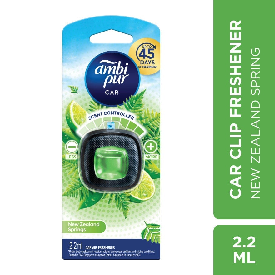 Car Mini Clip New Zealand Springs 2.2ml