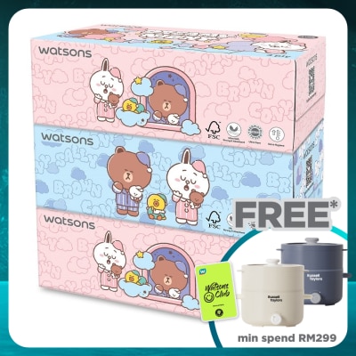 WATSONS Line Friends Box Tissue 3plyx100shtx3s