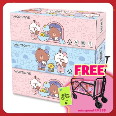 WATSONS Line Friends Box Tissue 3plyx100shtx3s