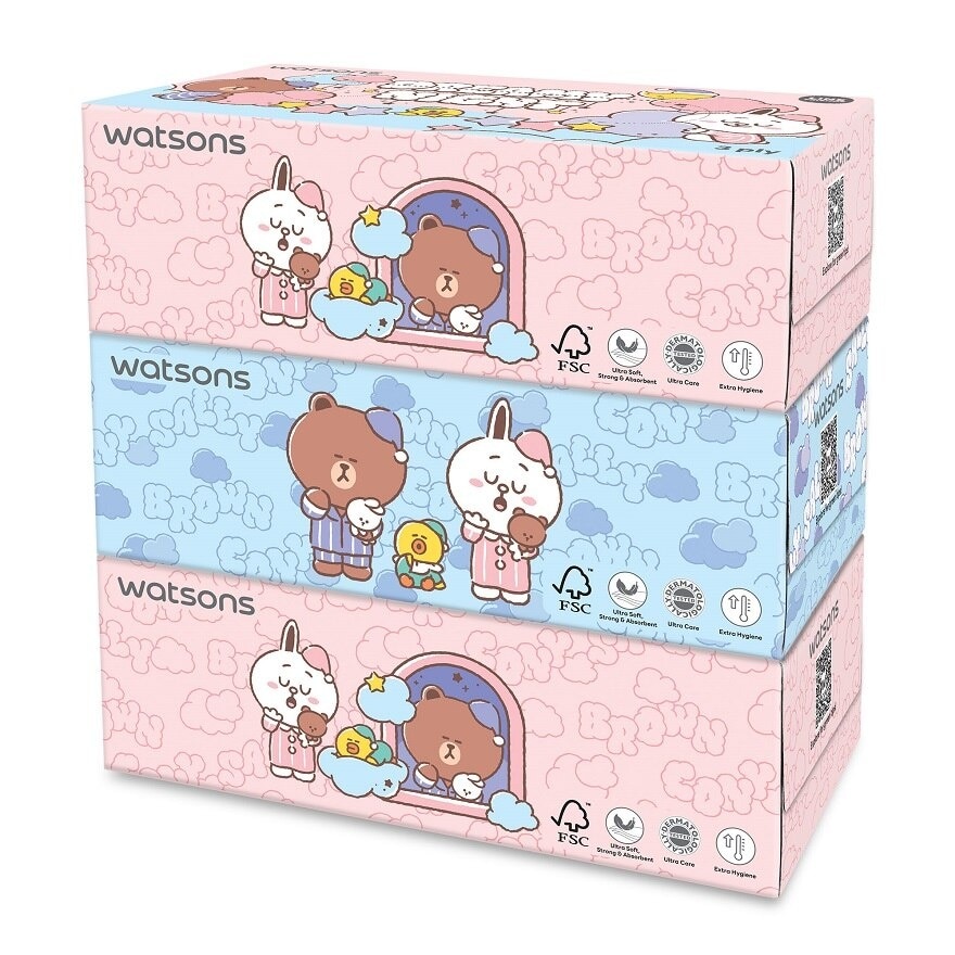 Line Friends Box Tissue 3plyx100shtx3s