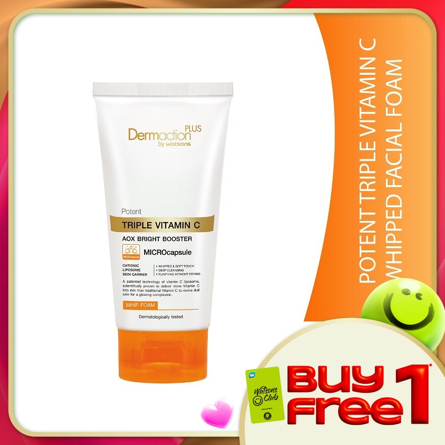 Potent Triple Vitamin C Whipped Facial Foam 100g