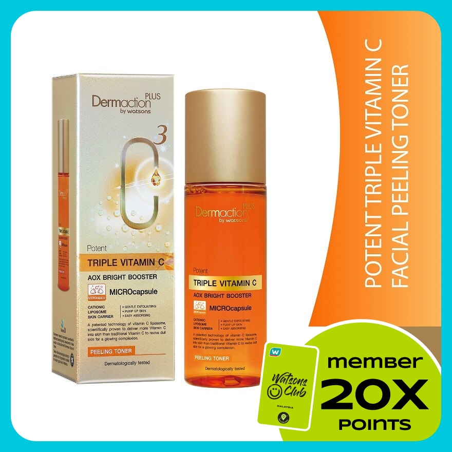 Potent Triple Vitamin C Facial Peeling Toner 100ml