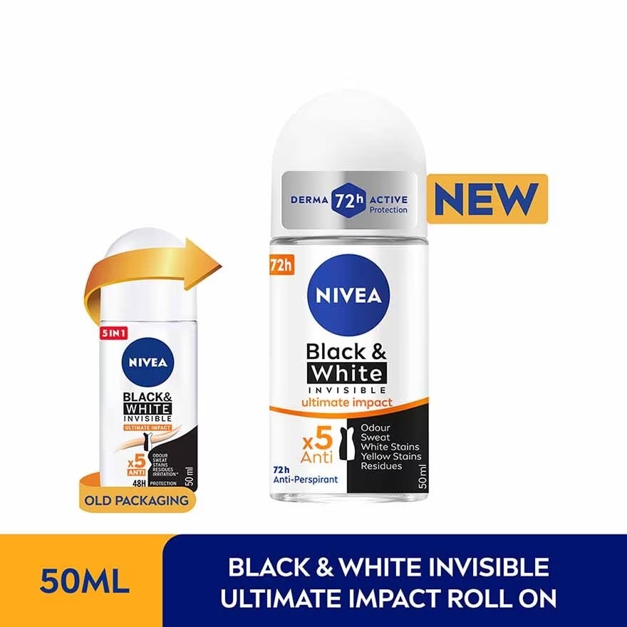 Deodorant B&W Ultimate Impact Roll On TWP 2x50ml