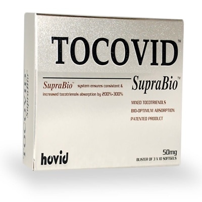 HOVID Tocovid Suprabio Mixed Tocotrienols 50mg 3x10's