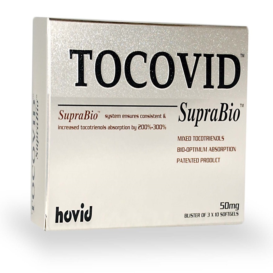 Tocovid Suprabio Mixed Tocotrienols 50mg 3x10's