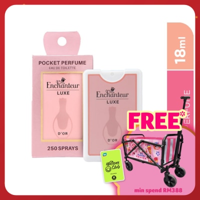 ENCHANTEUR Luxe Pocket Perfume Eau De Toilette D'or 18ML