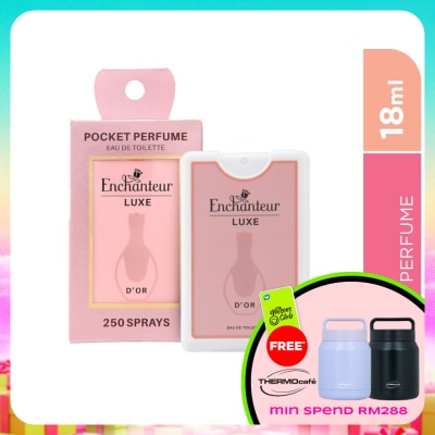 ENCHANTEUR - Luxe Pocket Perfume Eau De Toilette D'or 18ML