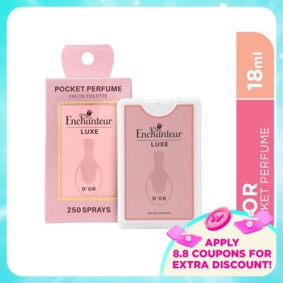 ENCHANTEUR - Luxe Pocket Perfume Eau De Toilette D'or 18ML