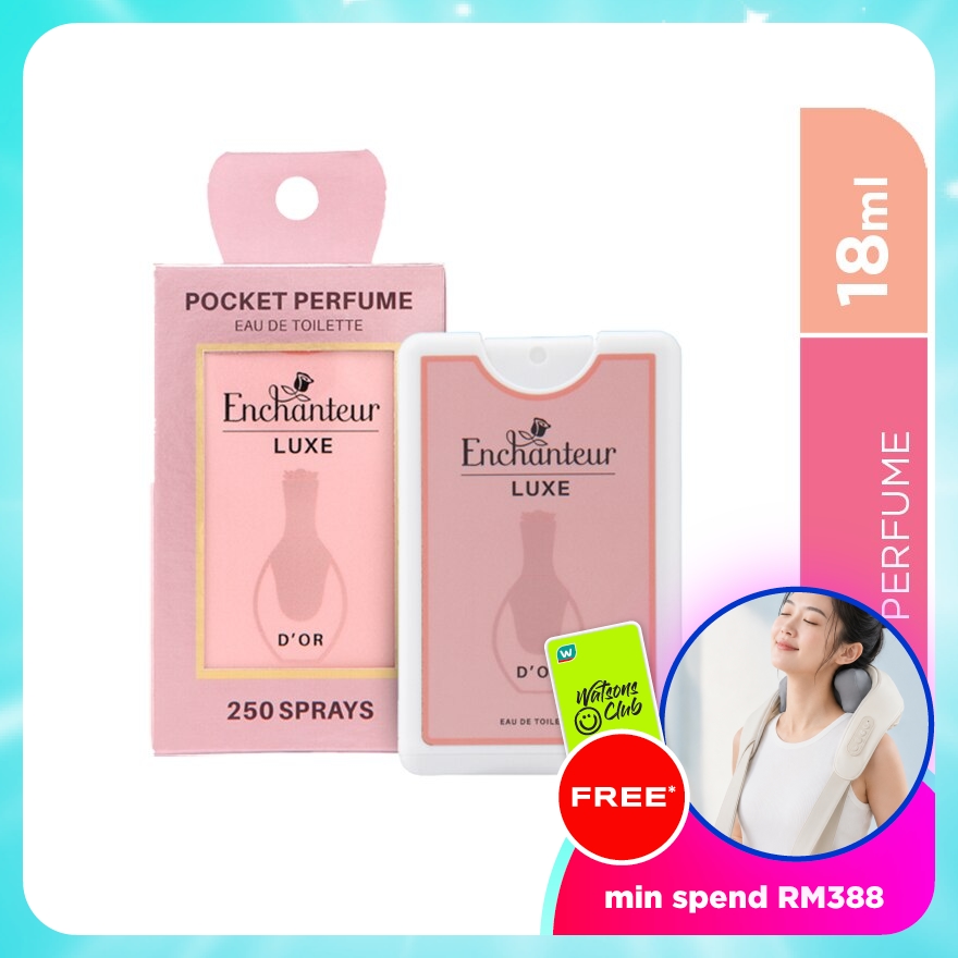 Luxe Pocket Perfume Eau De Toilette D'or 18ML