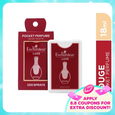 ENCHANTEUR - Luxe Pocket Perfume EDT Rouge 18ML