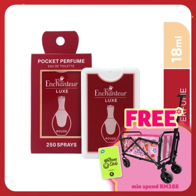 ENCHANTEUR Luxe Pocket Perfume Eau De Toilette Rouge 18ML