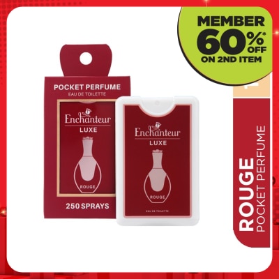 ENCHANTEUR Luxe Pocket Perfume Eau De Toilette Rouge 18ML