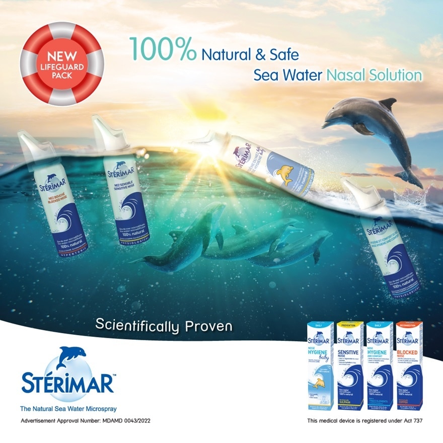 Sterimar Blocked Nose Spray 100ml