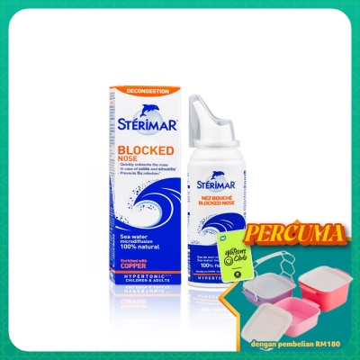 STERIMAR - Sterimar Blocked Nose Spray 100ml