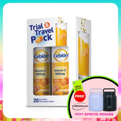 CEBION - Vitamin C Effervescent Trial & Travel Pack 20's