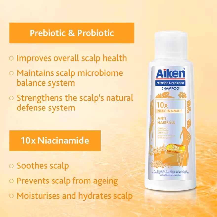 Prebiotic & Probiotic Shampoo Anti Hairfall 320g