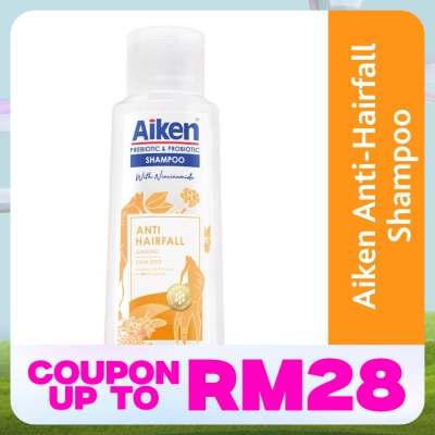 AIKEN Prebiotic & Probiotic Shampoo Anti Hairfall 350g