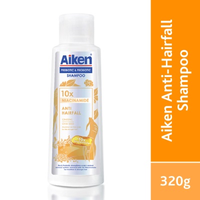 AIKEN - Prebiotic & Probiotic Shampoo Anti Hairfall 320g image