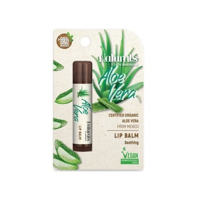 NATURALS BY WATSONS Aloe Vera Soothing Lip Balm 4.5G