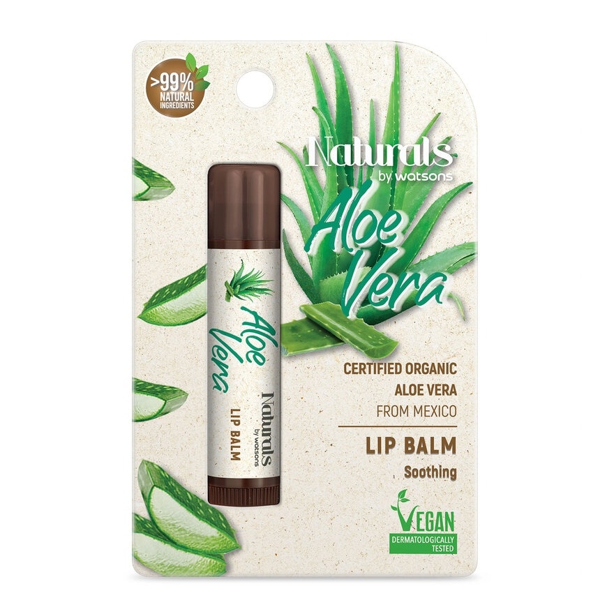 Aloe Vera Soothing Lip Balm 4.5G