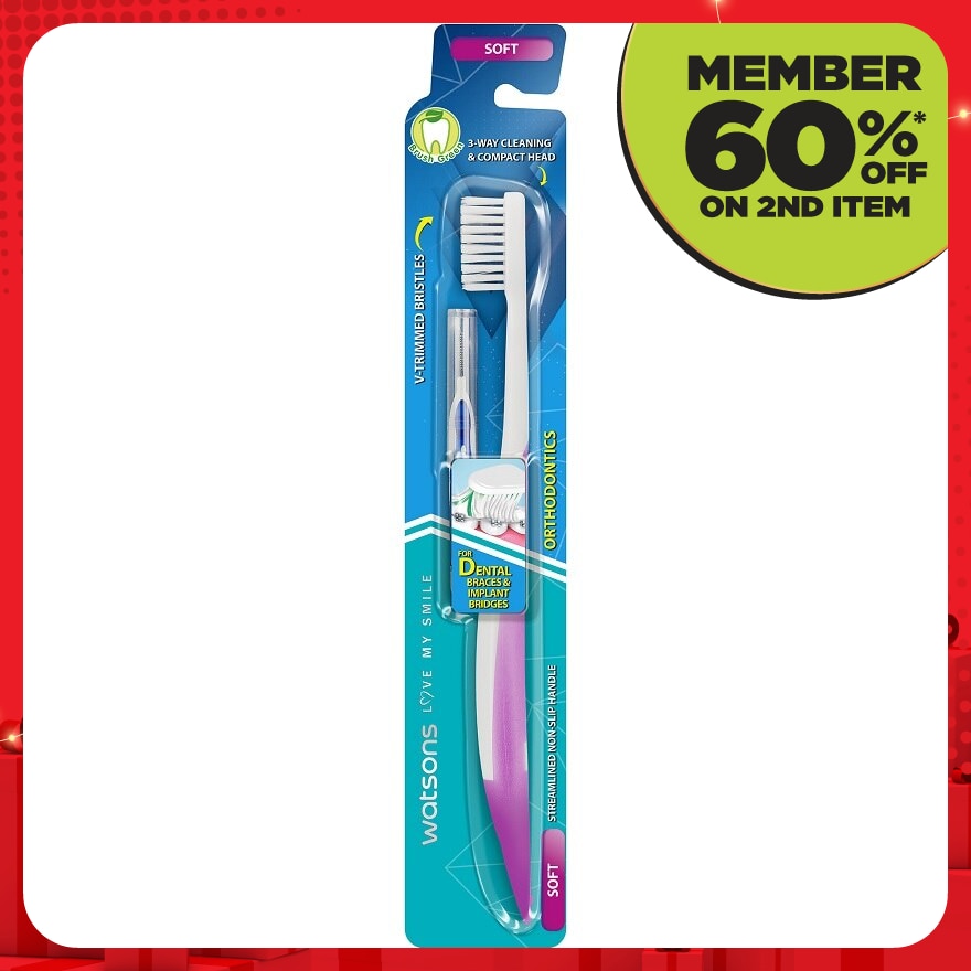 Orthodontics Toothbrush Kit 1S + 1S